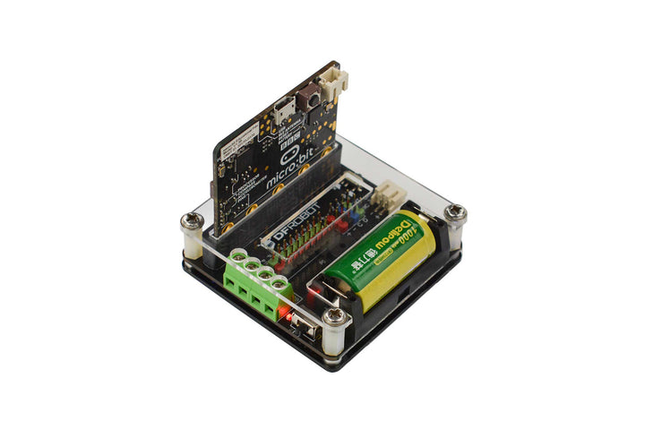 micro: IO-BOX Expansion Board with On-board Li-ion Battery Power