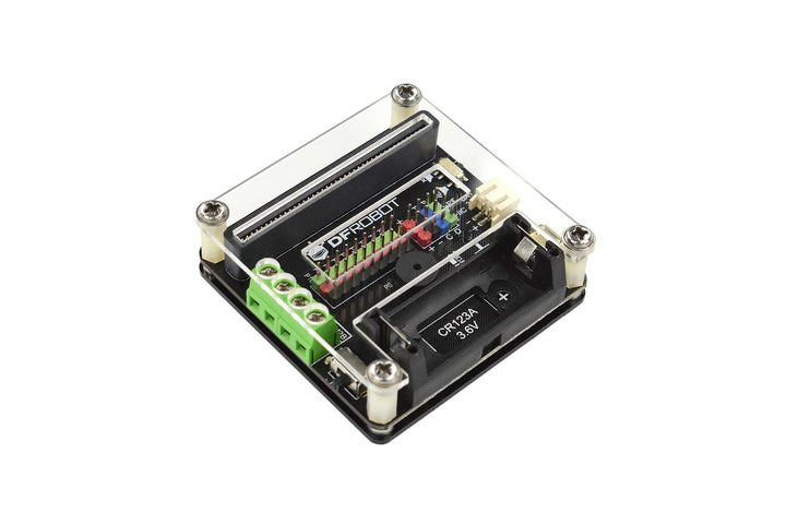 micro: IO-BOX Expansion Board with On-board Li-ion Battery Power