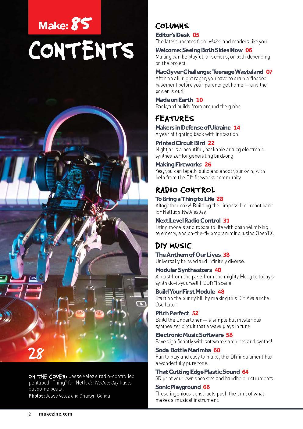Make: Magazine, Volume 85 - Print