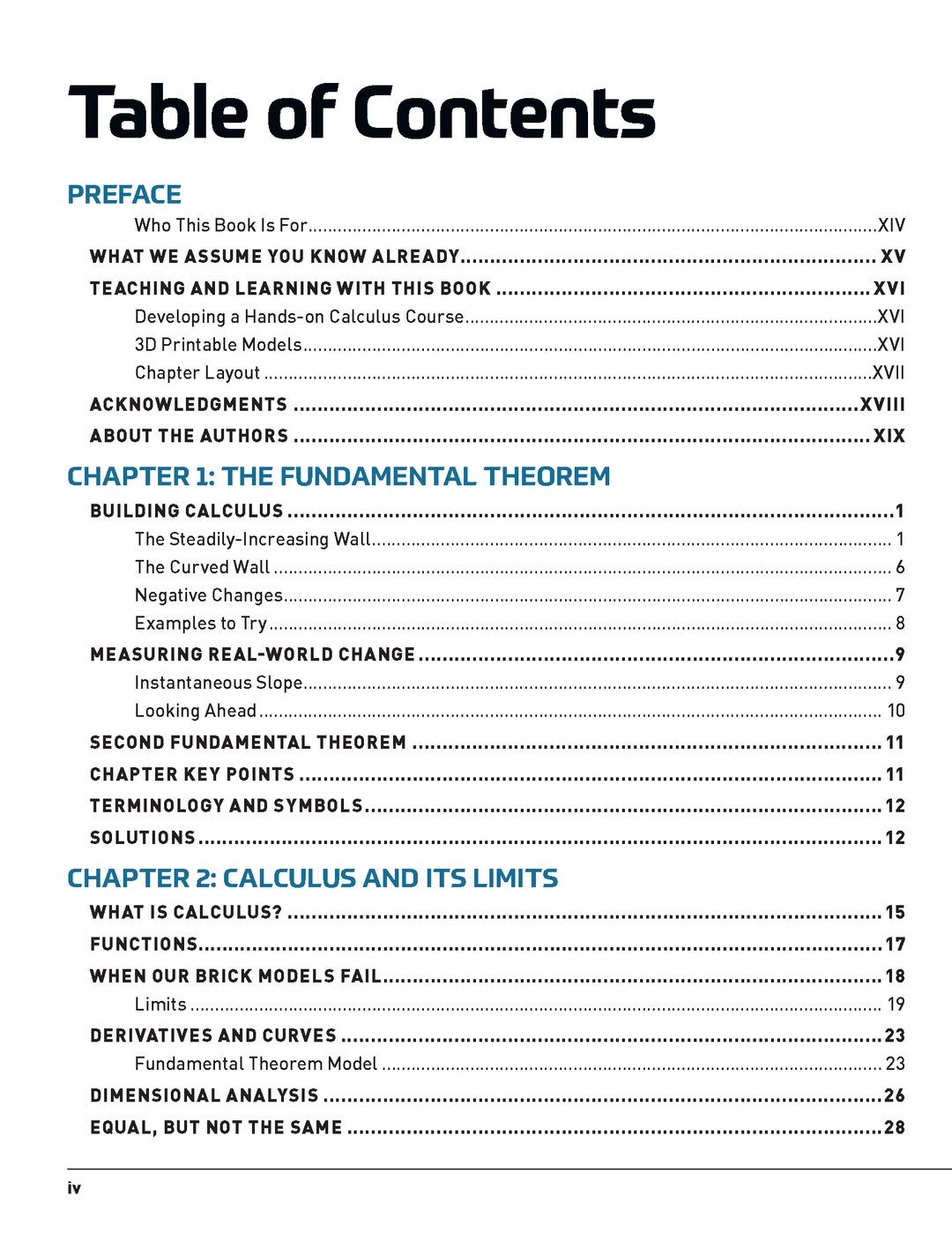 Make: Calculus - Print