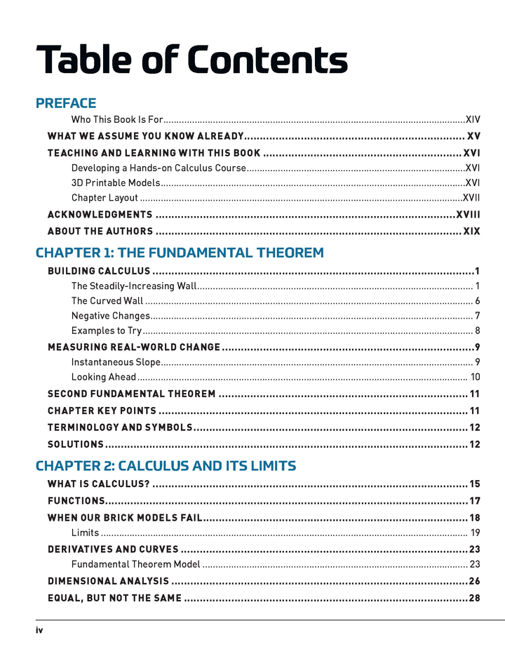 Make: Calculus - Print