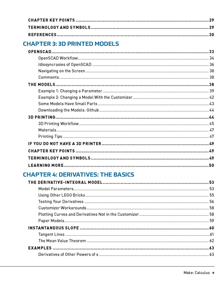Make: Calculus - Print