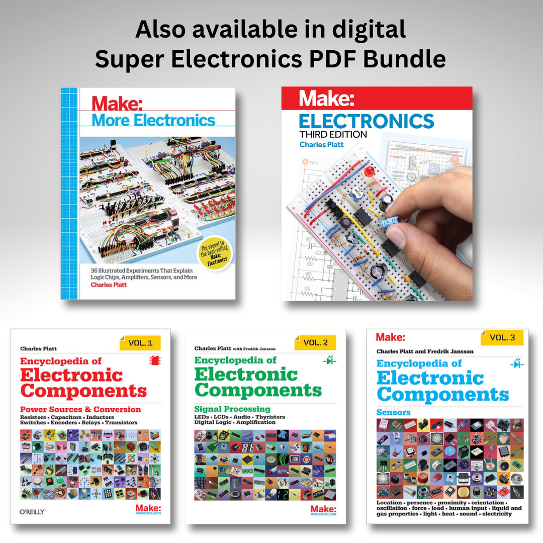Make: Electronics Super Bundle - Print