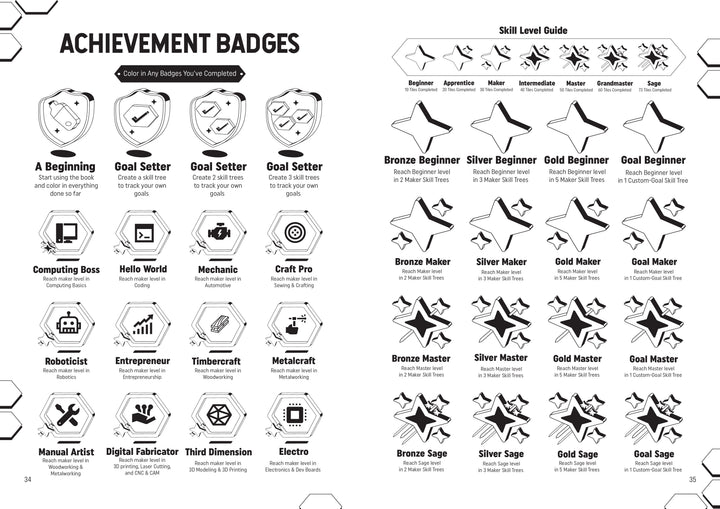 Make: Skill Seeker Maker Workbook - Print