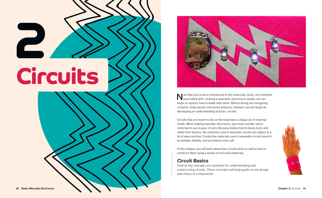 Make: Wearable Electronics, 2nd Edition - Print