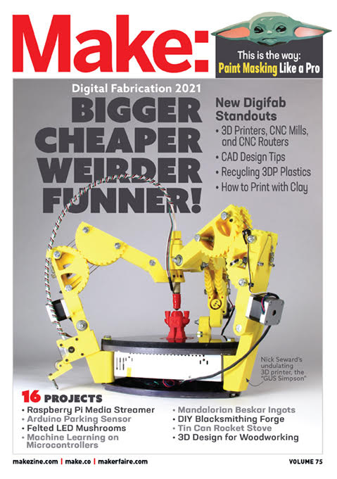 Make: Magazine, Volume 75 - Print