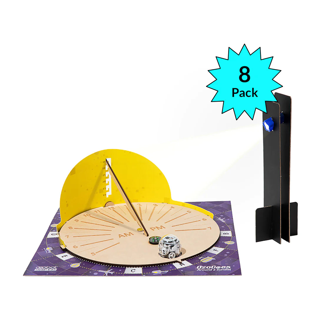 Ozobot STEAM Kit: OzoGoes Around A Sundial