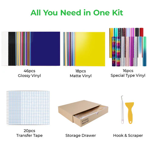xTool M1: Self-Adhesive Vinyl Kit