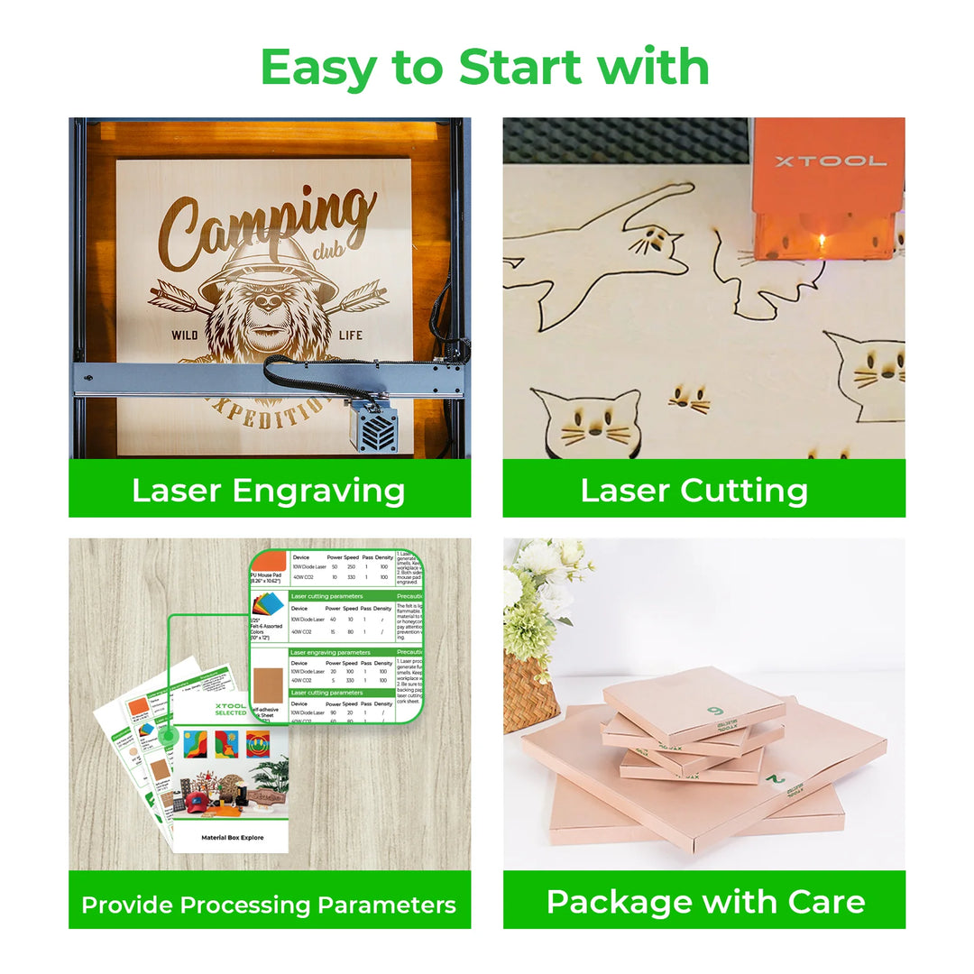 xTool Laser Material Explore Kit
