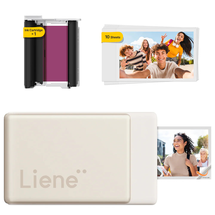 Pearl N200 Pro Photo Printer with Photo Papers & Ink Cartridge