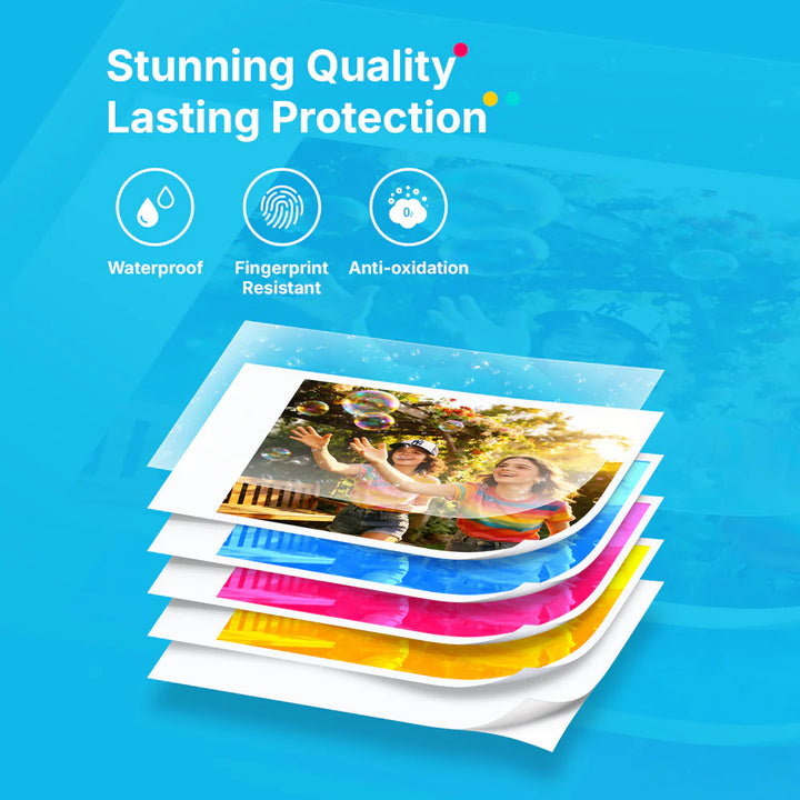 Pearl N200 Pro Photo Printer with Photo Papers & Ink Cartridge