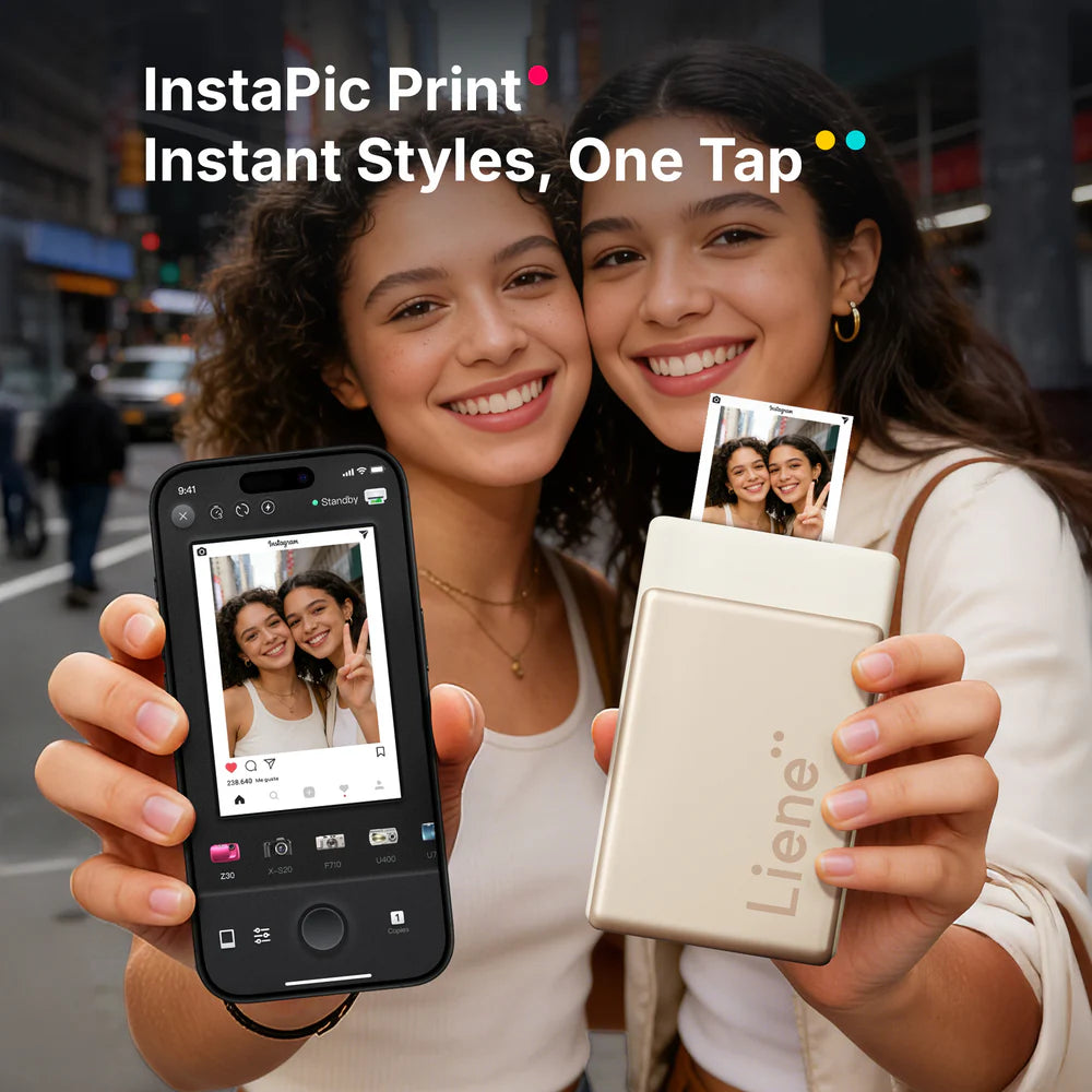 Pearl N200 Pro Photo Printer with Photo Papers & Ink Cartridge