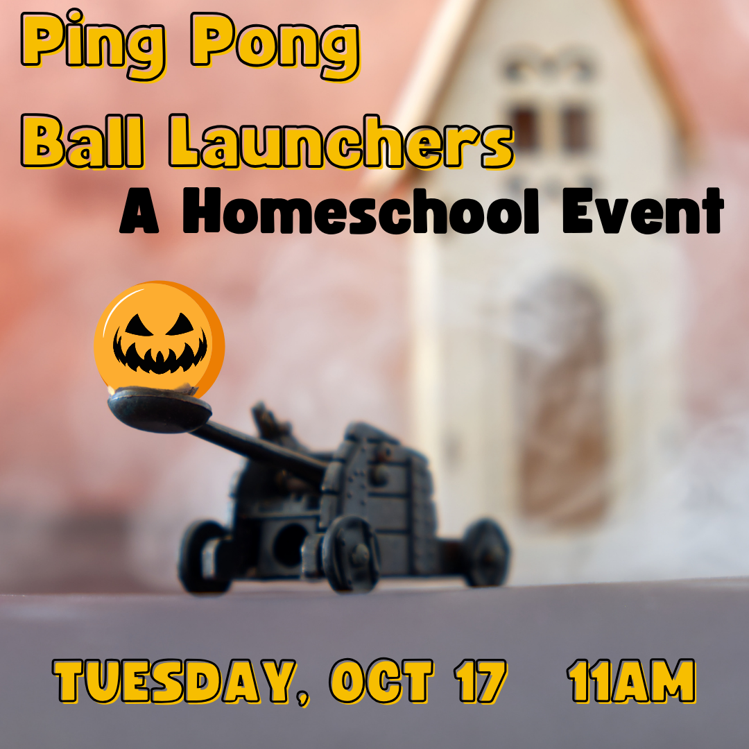 Homeschool STEM- Ping Pong Ball Launchers