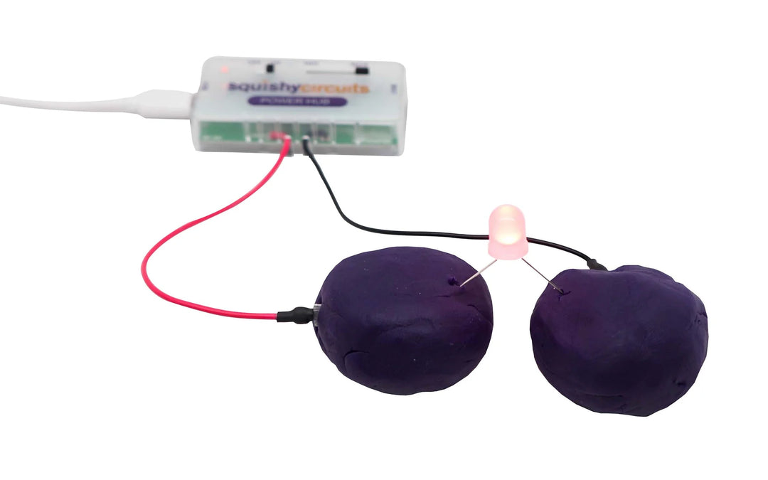 Squishy Circuits Power Hub