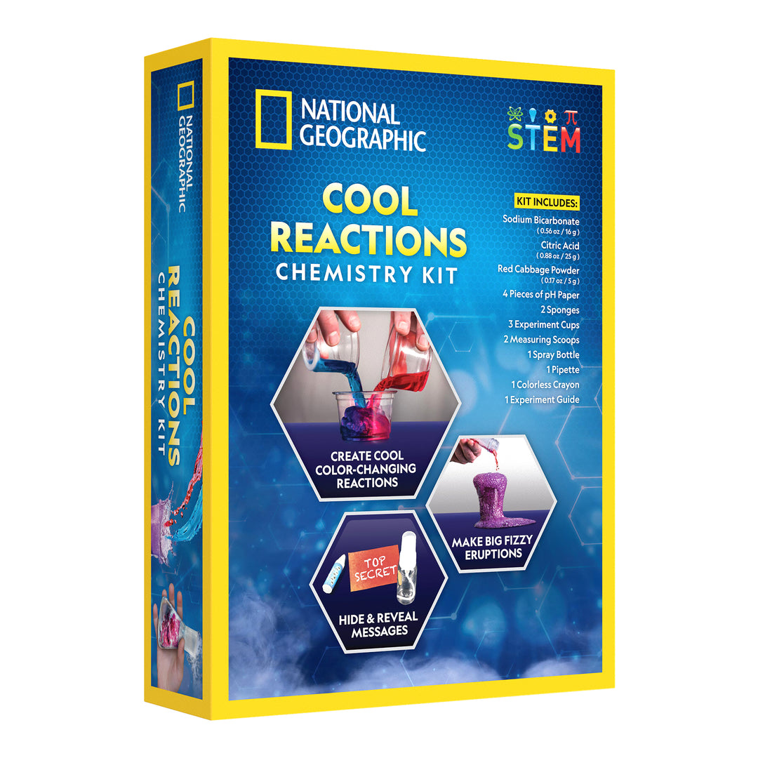 National Geographic: Cool Reactions Chemistry Kit