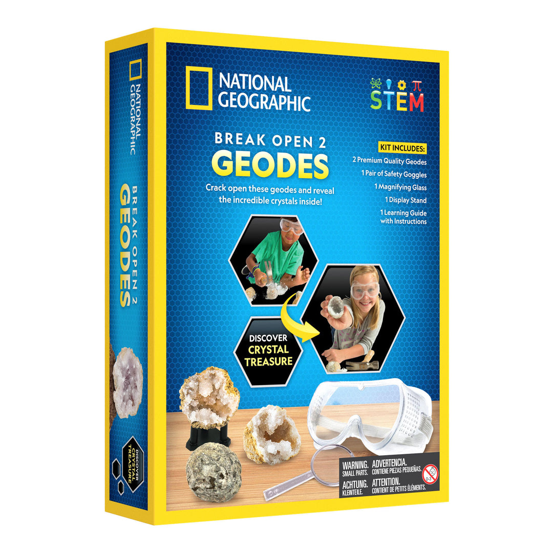 National Geographic: Break Your Own Geode - 2pc