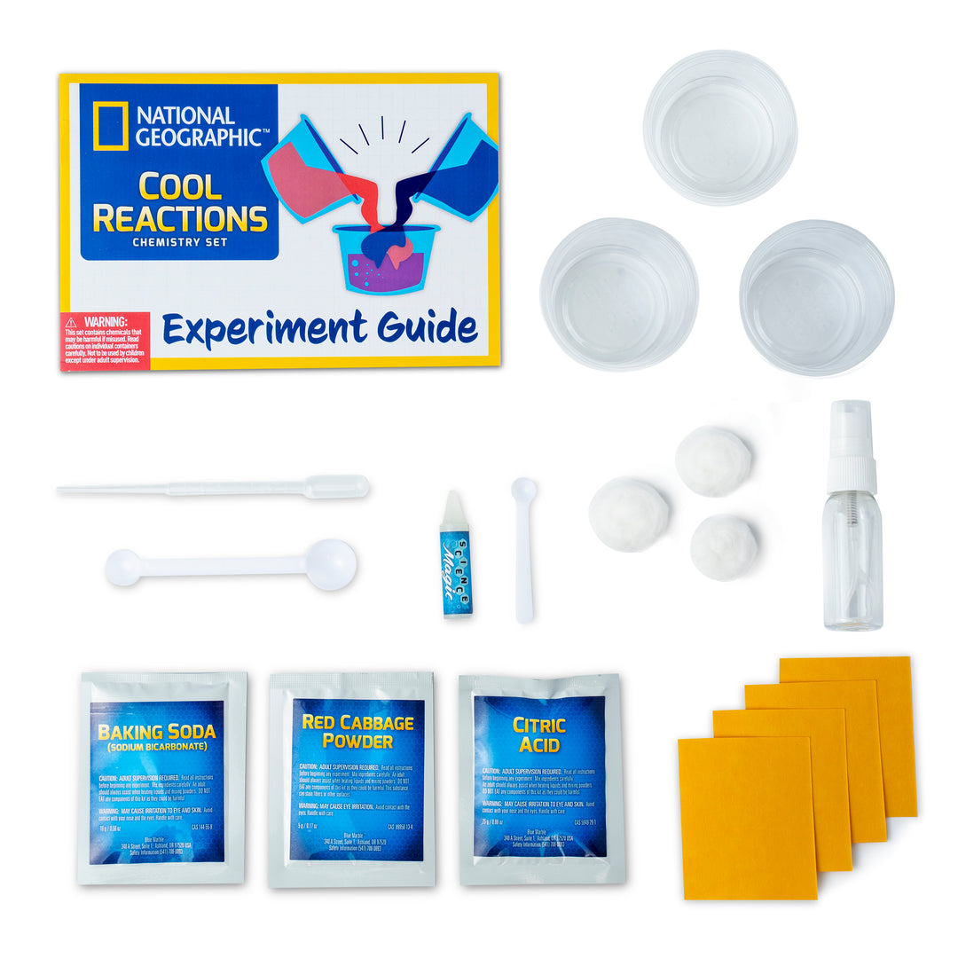 National Geographic: Cool Reactions Chemistry Kit