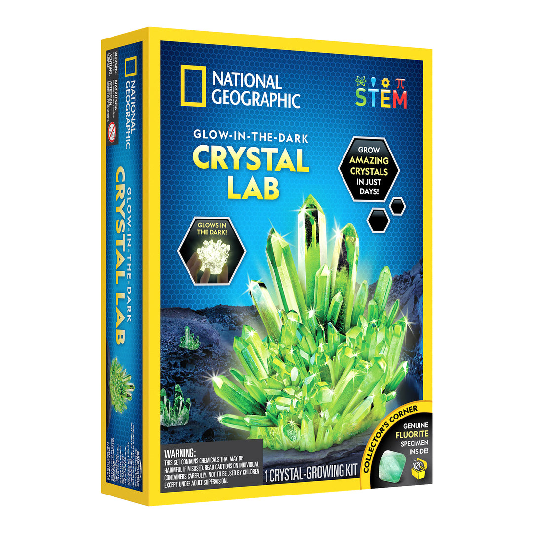 National Geographic: Glow-in-the-Dark Crystal Growing Lab