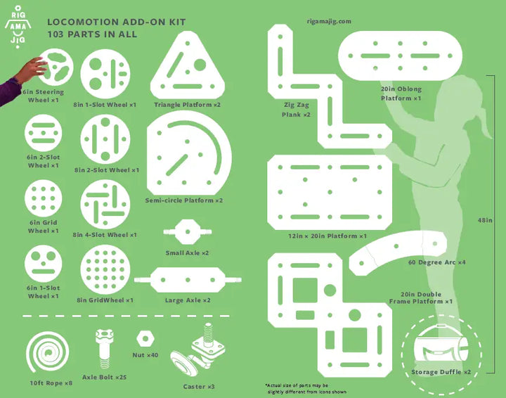 Rigamajig Locomotion Add-On Kit