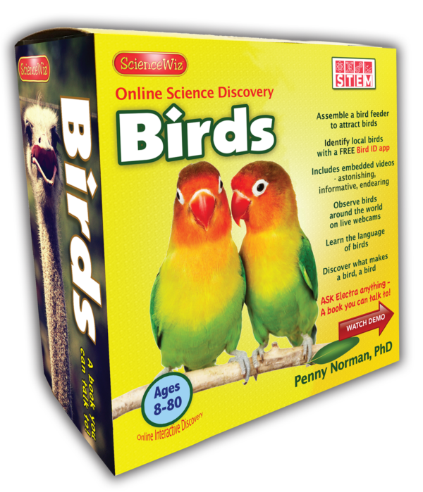 ScienceWiz Interactive Birds Kit and Book