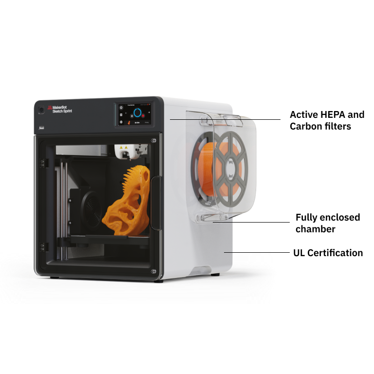 MakerBot Sketch Sprint 3D Classroom Bundle