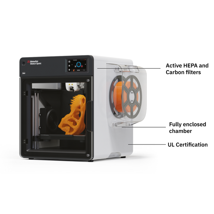 MakerBot Sketch Sprint 3D Classroom Bundle
