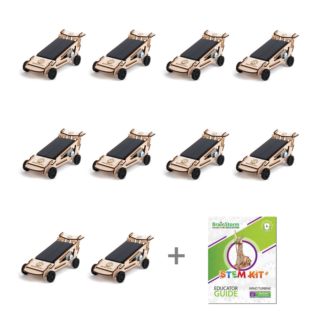 BrainStorm Solar Racer STEM Kit