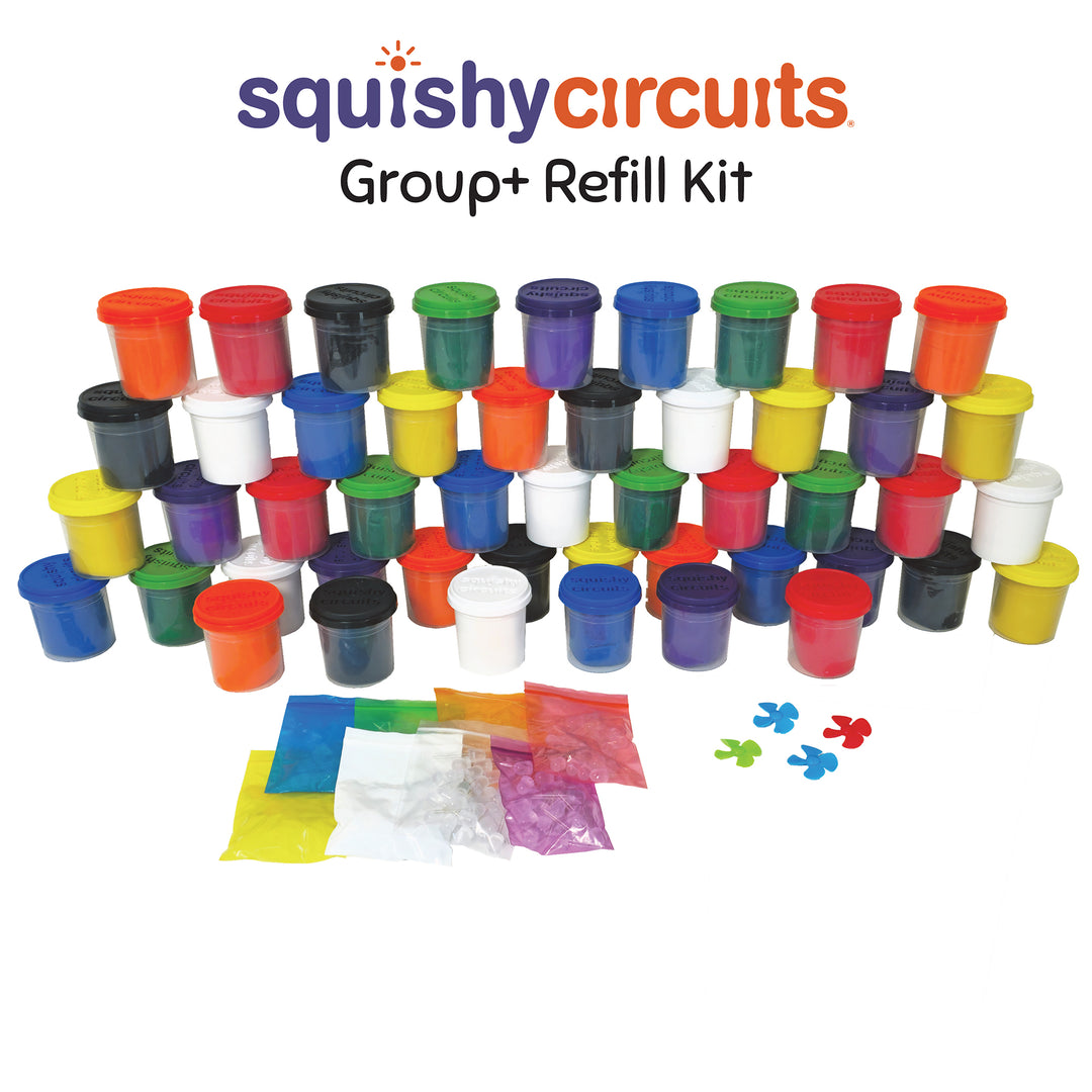 Squishy Circuits Group+ Refill Kit