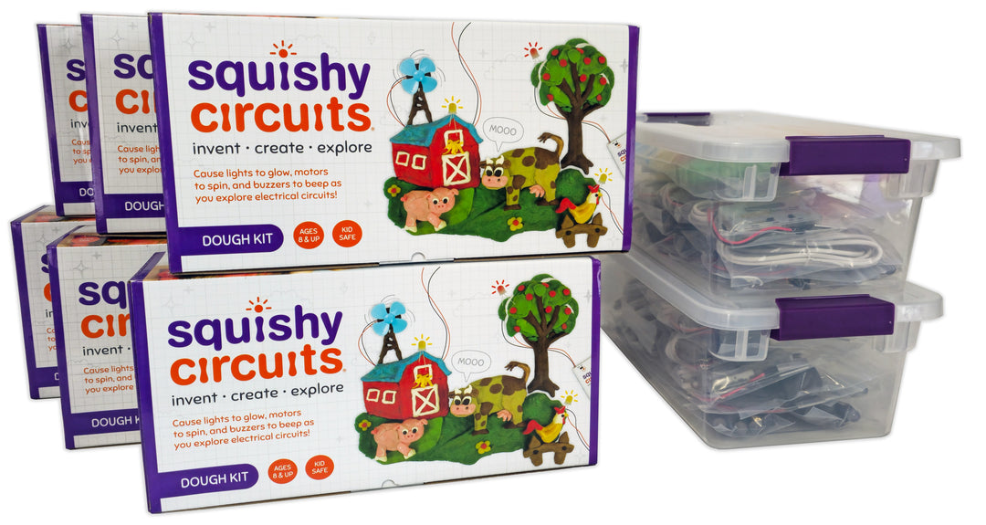 Squishy Circuits Group+ Kit 12 Power Hub