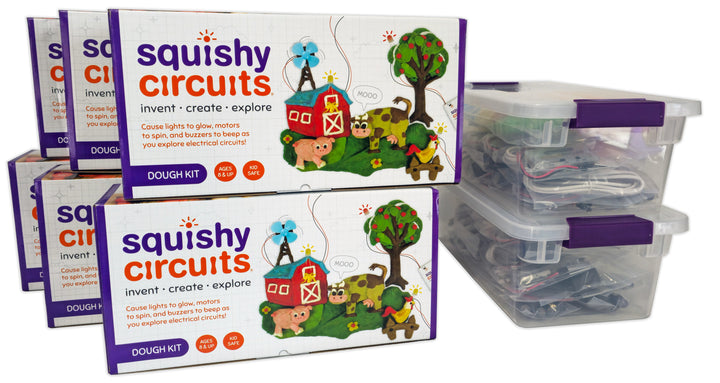 Squishy Circuits Group+ Kit 12 Power Hub