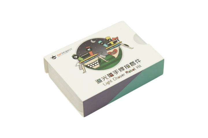4-Soldering Light Chaser Beam Robot Kit