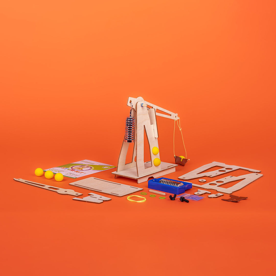 BrainStorm Trebuchet Physics STEM Kit