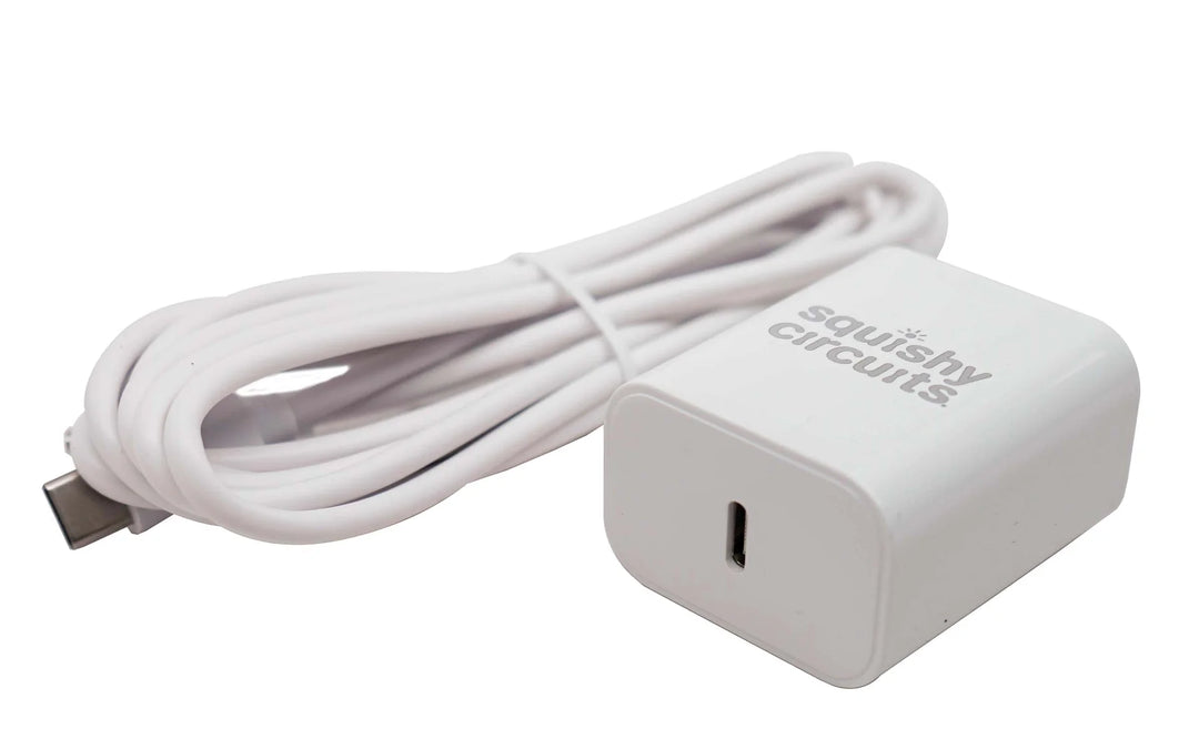 Squishy Circuits USB C Wall Transformer