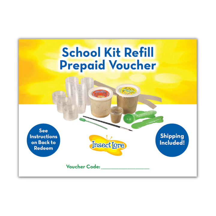 Insect Lore School Kit Refill Prepaid Digital Voucher