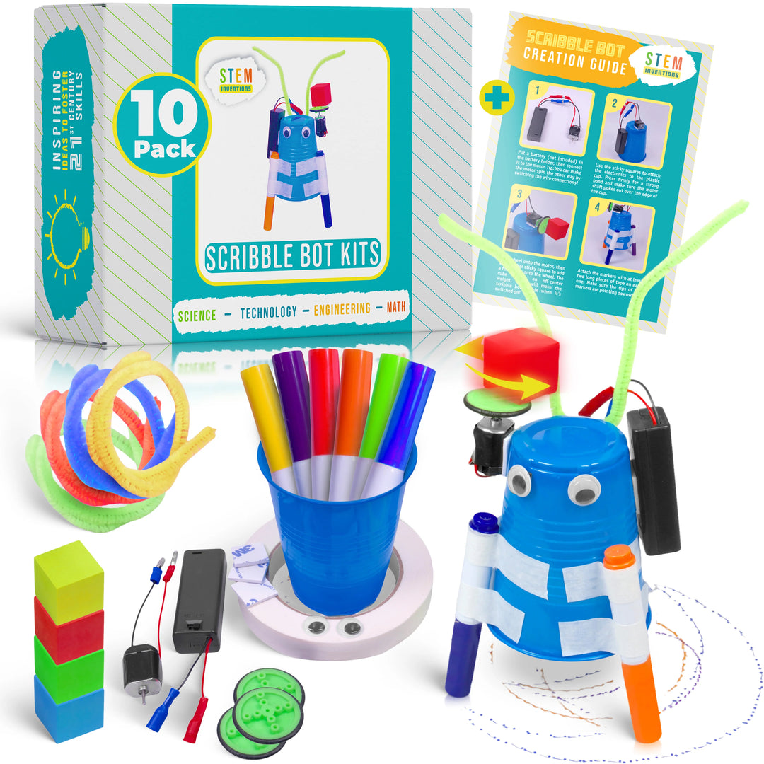 STEM Inventions: Scribble Bot Kit