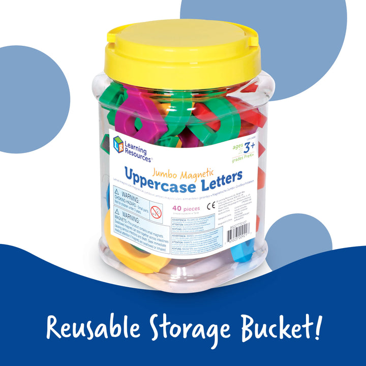 Jumbo Magnetic Uppercase Letters