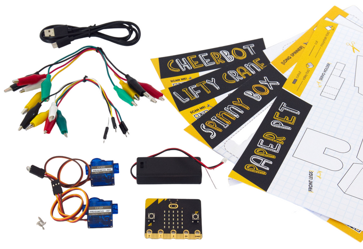 Okdo micro:bit Build a Paper Robot Kit