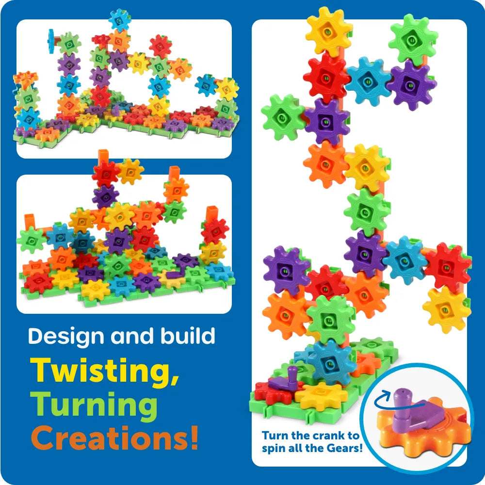 Gears! Gears! Gears!® Super Building Set, Set of 150