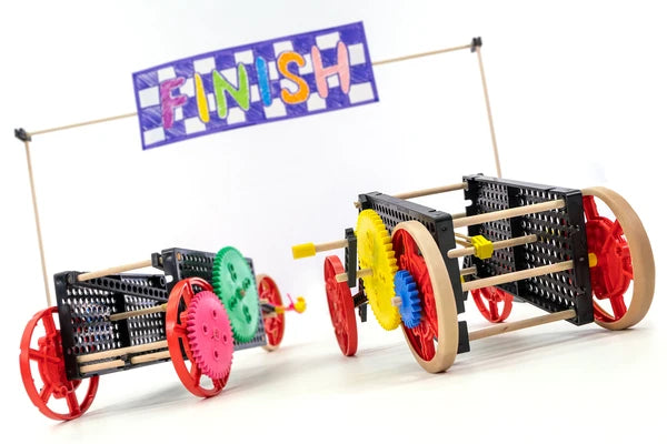 Advanced Rubber Band Racer - 10 Pack