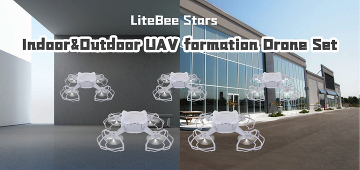Litebee Star - 10 Pack with Case & Base Station