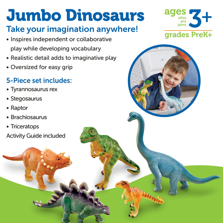 Jumbo Dinosaurs, Set 1