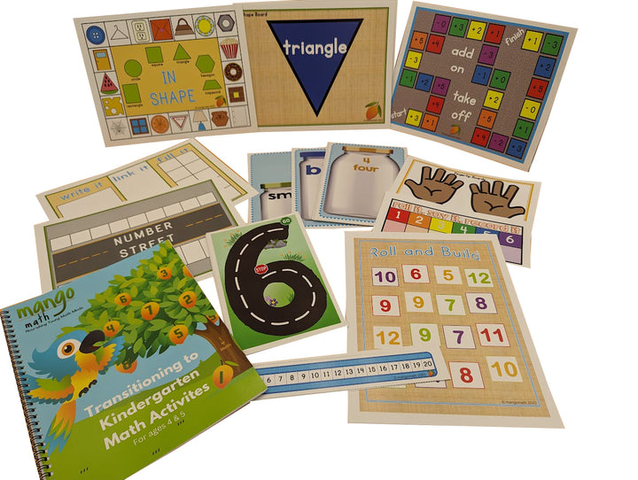 Mango Math Transitioning to Kindergarten Deluxe Math Kit
