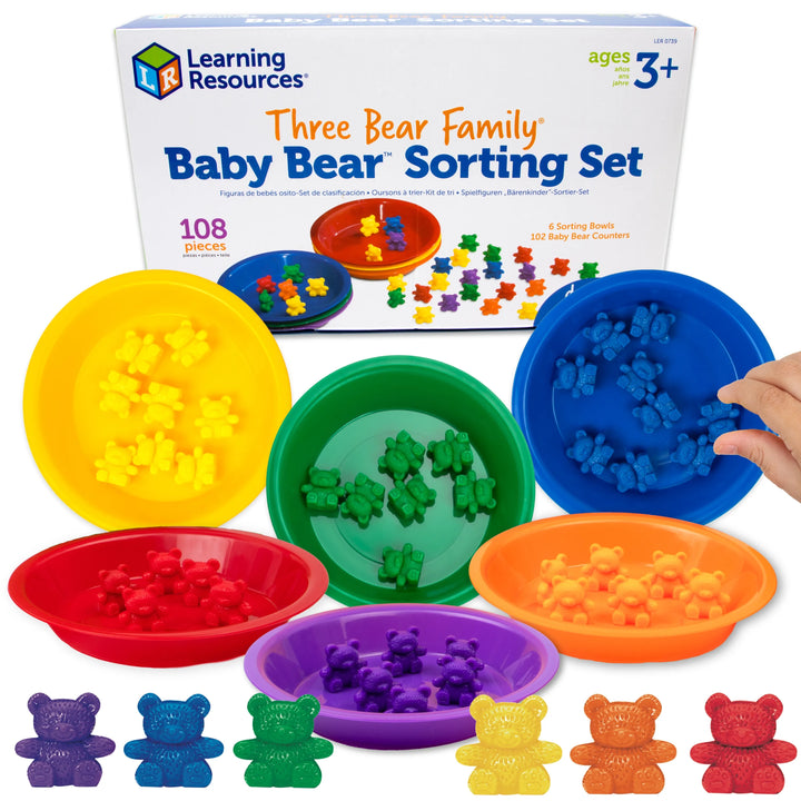 Three Bear Family® Baby Bear™ Sorting Set