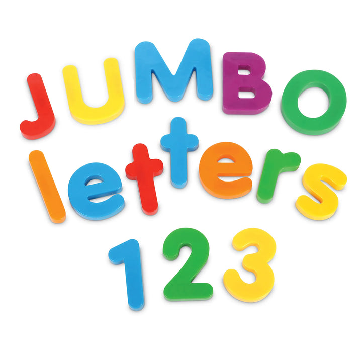 Jumbo Magnetic Letters & Numbers Combo Set