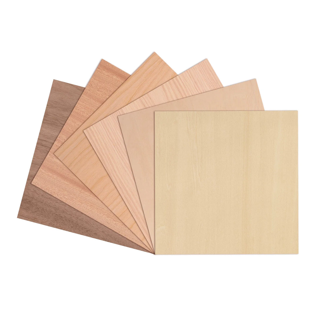 xTool 1/8in Plywood Sheets Trial Kit 18Pk Box