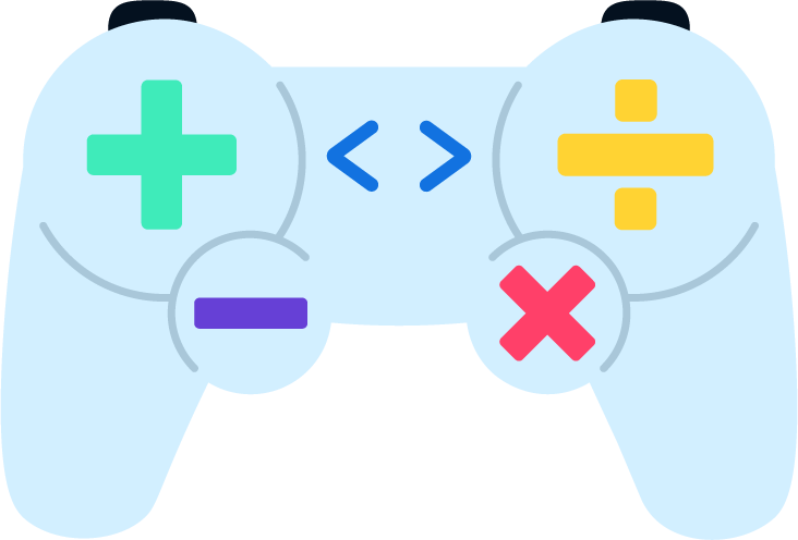 Mastery Coding GamerMath - Grades 5-8