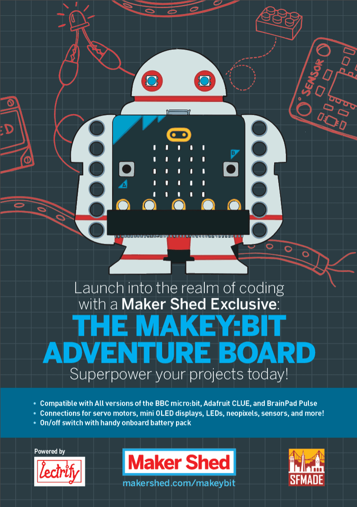 Makey:bit Board for micro:bit