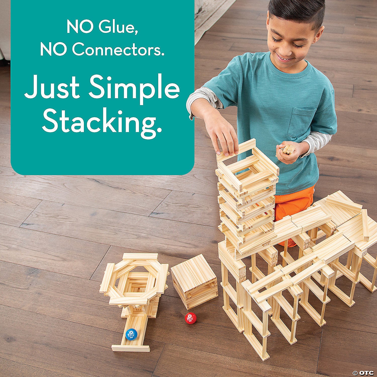 STEMfinity | KEVA: Contraptions 200 Plank Set | Engineering