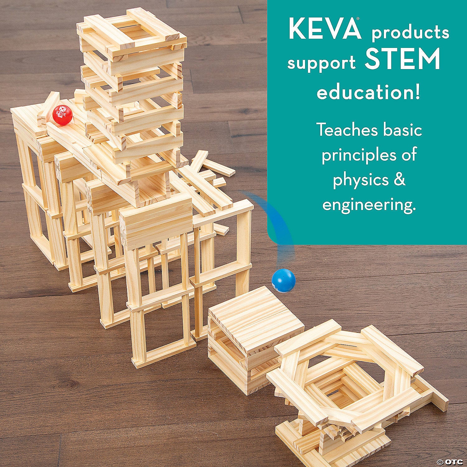 STEMfinity | KEVA: Contraptions 200 Plank Set | Engineering STEMfinity | KEVA: Contraptions 200 Plank Set | Engineering