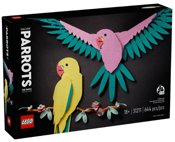 LEGO® Art: The Fauna Collection - Macaw Parrots
